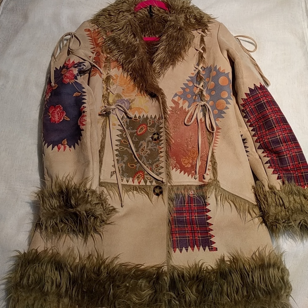 🔥sale🔥 Faux Suede Coat